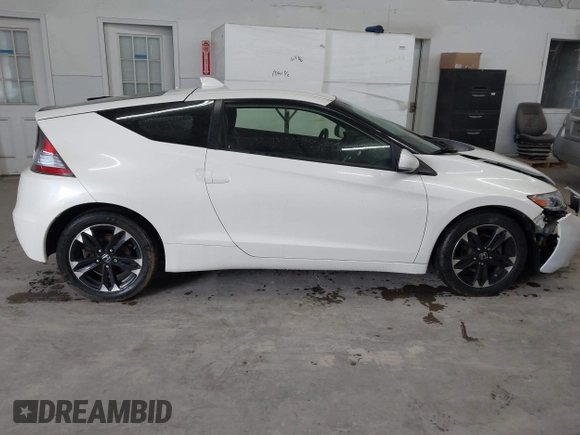 2015 Honda CR-Z EX with VIN JHMZF1D67FS000258, listed as a IAAI auction lot 41838779 with 61,751 mi miles. Bid and sale history available at carsss.com. Image 13.