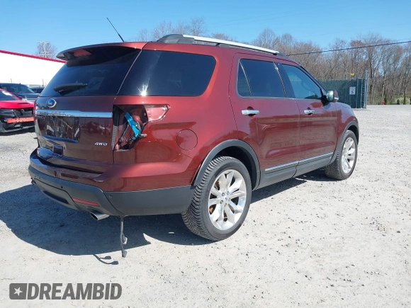 2015 Ford Explorer Limited with VIN 1FM5K8F8XFGB38376, listed as a IAAI auction lot 41965450 with 78,979 mi miles and . Bid and sale history available at DreamBid. Image 4.