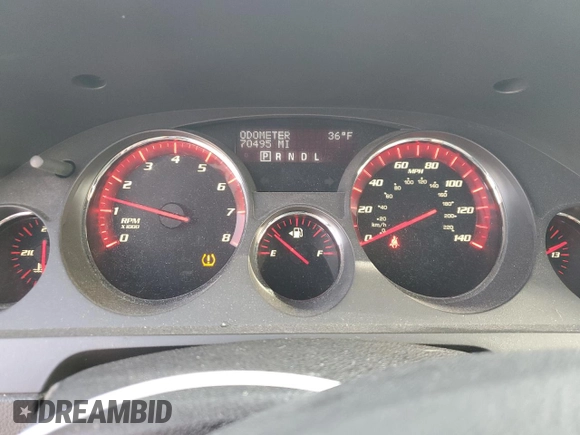 2007 GMC Acadia SLT with VIN 1GKEV337X7J174037, listed as a Copart auction lot 83875694 with 70,495 mi miles and Salvage Title. Bid and sale history available at carsss.com. Image 9.