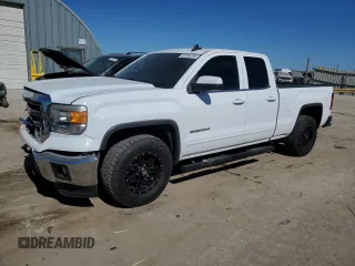 2015 GMC Sierra 1500 SLE z VIN 1GTR1UEC7FZ432880, wystawiony jako Copart lot #47238755 z przebiegiem 83 270 mil mil oraz Szkoda całkowita • Salvage title. Historia ofert i sprzedaży dostępna na DreamBid. Obrazek 1.