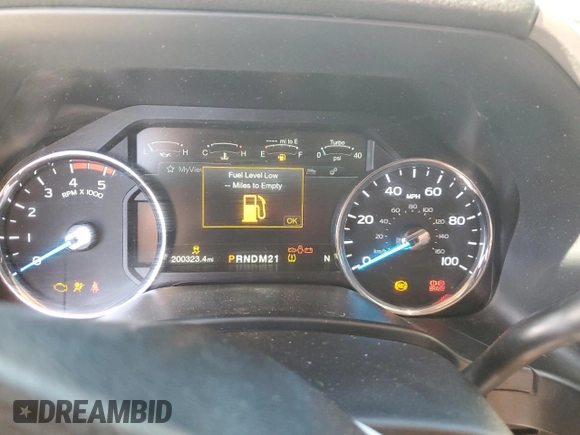 2017 Ford F-250 Lariat with VIN 1FT7W2BT8HEE81095, listed as a Copart auction lot 57960545 with 200,323 mi miles and Salvage title. Bid and sale history available at DreamBid. Image 9.