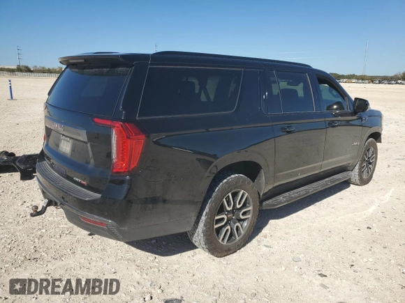 2022 GMC Yukon XL AT4 with VIN 1GKS2HKD8NR161804, listed as a Copart auction lot 81995064 with 65,088 mi miles and Salvage Title. Bid and sale history available at carsss.com. Image 3.