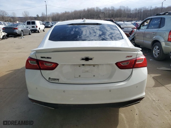 2024 Chevrolet Malibu RS with VIN 1G1ZG5ST2RF105097, listed as a Copart auction lot 45215575 with 23,034 mi miles and Salvage Title. Bid and sale history available at carsss.com. Image 6.