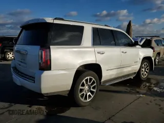 2017 GMC Yukon Denali with VIN 1GKS1CKJ2HR208163, listed as a Copart auction lot 88161295 with 107,864 mi miles and Salvage Title. Bid and sale history available at carsss.com. Image 3.