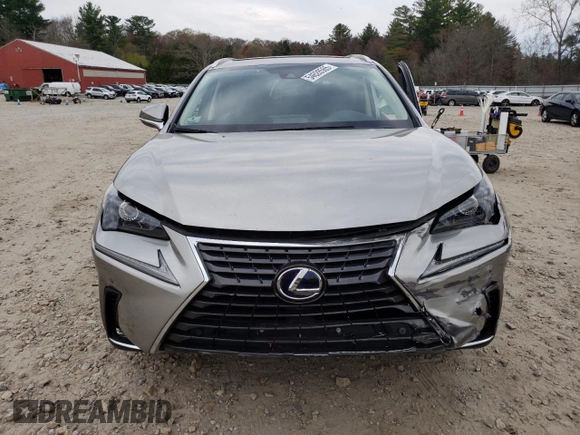 2021 Lexus NX 300h z VIN JTJGJRDZXM2165909, wystawiony jako Copart lot #54628565 z przebiegiem 23 990 mil mil oraz Szkoda całkowita • Salvage title. Historia ofert i sprzedaży dostępna na DreamBid. Obrazek 5.