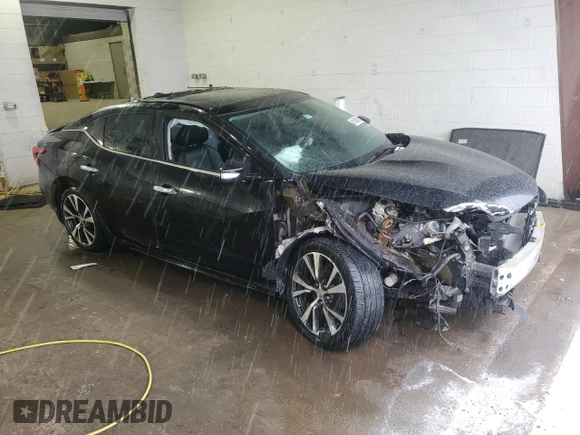 2016 Nissan Maxima SR with VIN 1N4AA6AP7GC902904, listed as a Copart auction lot 45145615 with 67,536 mi miles and Salvage title. Bid and sale history available at DreamBid. Image 4.