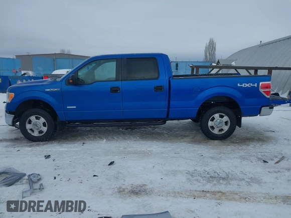 2011 Ford F-150 XLT with VIN 1FTFW1ET6BFC66155, listed as a IAAI auction lot 41515732 with 161,393 mi miles. Bid and sale history available at carsss.com. Image 15.