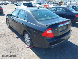 2012 Ford Fusion SEL with VIN 3FAHP0JAXCR387351, listed as a IAAI auction lot 41865873 with 158,521 mi miles. Bid and sale history available at carsss.com. Image 3.
