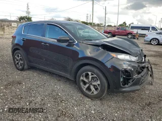 2021 Kia Sportage LX with VIN KNDPM3AC2M7874313, listed as a Copart auction lot 86954424 with Not Provided miles and Salvage Title. Bid and sale history available at carsss.com. Image 4.