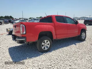 2015 GMC Canyon 2WD SLE with VIN 1GTG5BEA4F1220791, listed as a Copart auction lot 66525304 with 0 mi miles and Salvage Title. Bid and sale history available at carsss.com. Image 3.