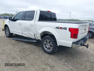 2020 Ford F-150 XL with VIN 1FTEW1EP3LKF23733, listed as a IAAI auction lot 41917601 with 91,082 mi miles. Bid and sale history available at carsss.com. Image 3.