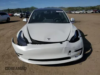 2023 Tesla Model 3 with VIN 5YJ3E1EA6PF423070, listed as a Copart auction lot 52029985 with 19,541 mi miles and Salvage Title. Bid and sale history available at DreamBid. Image 5.