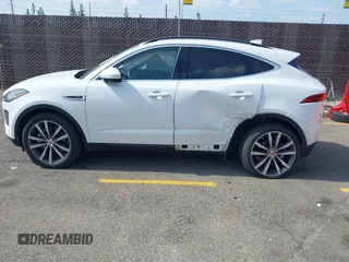 2019 Jaguar E-Pace SE with VIN SADFP2FX8K1Z70007, listed as a IAAI auction lot 42120274 with 32,487 mi miles and . Bid and sale history available at DreamBid. Image 14.