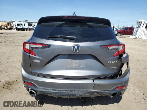 2022 Acura RDX PMC Edition with VIN 5J8TC2H86NL010226, listed as a Copart auction lot 50083324 with 35,932 mi miles. Bid and sale history available at carsss.com. Image 6.