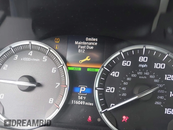 2020 Acura MDX Technology z VIN 5J8YD4H74LL001950, wystawiony jako IAAI lot #41614827 z przebiegiem 116 049 mil mil oraz . Historia ofert i sprzedaży dostępna na DreamBid. Obrazek 7.