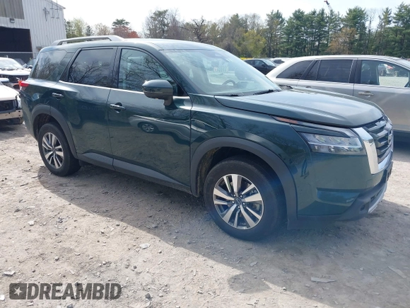 2024 Nissan Pathfinder SL z VIN 5N1DR3CC7RC294826, wystawiony jako IAAI lot #42174595 z przebiegiem 16 002 mil mil oraz . Historia ofert i sprzedaży dostępna na DreamBid. Obrazek 1.