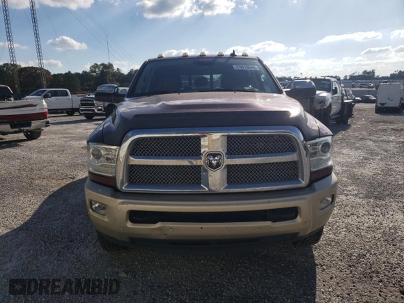 2017 Ram 3500 Longhorn with VIN 3C63RRNLXHG576476, listed as a Copart auction lot 74618644 with 72,653 mi miles and Salvage Title. Bid and sale history available at carsss.com. Image 5.
