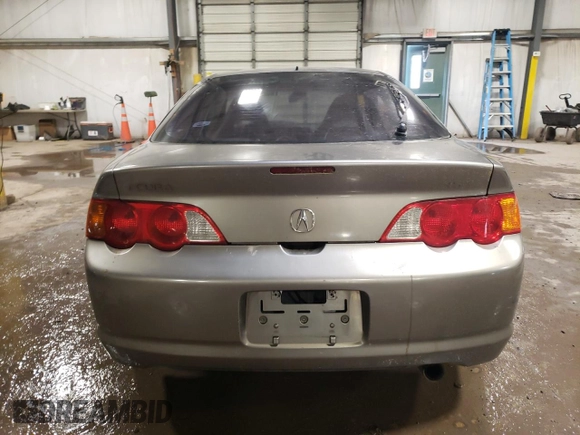 2003 Acura RSX with VIN JH4DC54833C001506, listed as a Copart auction lot 57730144 with 154,206 mi miles and Salvage Title. Bid and sale history available at carsss.com. Image 6.