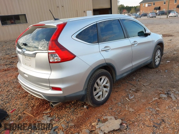 2015 Honda CR-V EX-L with VIN 2HKRM3H77FH524093, listed as a IAAI auction lot 41912203 with 157,328 mi miles. Bid and sale history available at carsss.com. Image 4.