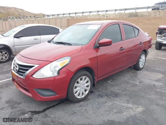 2019 Nissan Versa Sedan SV with VIN 3N1CN7AP4KL818505, listed as a IAAI auction lot 41537110 with 130,474 mi miles. Bid and sale history available at carsss.com. Image 17.
