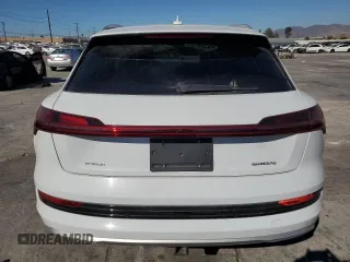 2021 Audi e-tron Premium Plus with VIN WA1LAAGE6MB001790, listed as a Copart auction lot 80484104 with 38,455 mi miles and Salvage title. Bid and sale history available at DreamBid. Image 6.