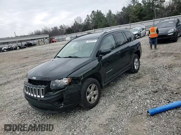 2015 Jeep Compass Sport with VIN 1C4NJCBA1FD226513, listed as a Copart auction lot 45859975 with 159,895 mi miles and Salvage Title. Bid and sale history available at carsss.com. Image 12.
