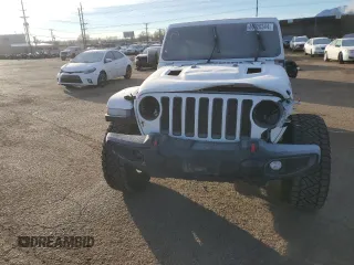 2021 Jeep Wrangler Unlimited Rubicon with VIN 1C4JJXFM2MW520188, listed as a Copart auction lot 86920344 with 91,861 mi miles and Salvage Title. Bid and sale history available at carsss.com. Image 5.