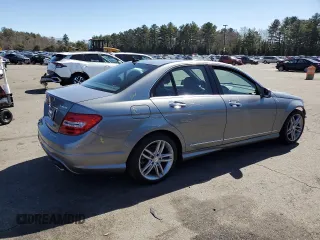 2014 Mercedes-Benz C 300 Sport with VIN WDDGF8AB4EG202033, listed as a Copart auction lot 49781945 with 126,386 mi miles and Salvage Title. Bid and sale history available at DreamBid. Image 3.