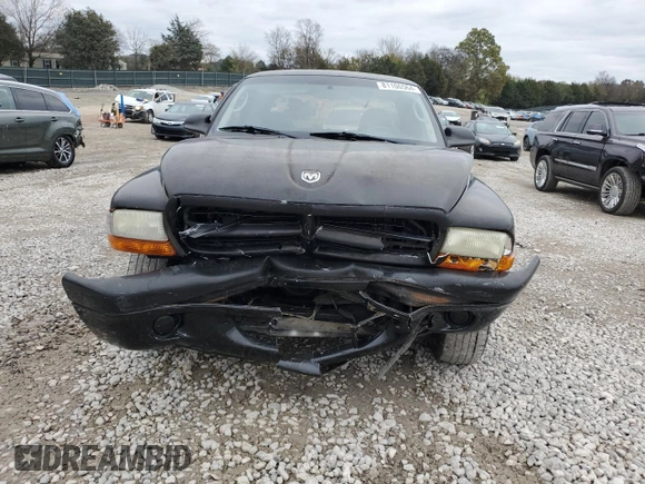 2002 Dodge Dakota with VIN 1B7GL12X42S530775, listed as a Copart auction lot 81106564 with 197,366 mi miles and Salvage Title. Bid and sale history available at carsss.com. Image 5.
