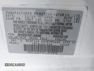2015 Nissan Note SR z VIN 3N1CE2CP3FL399892, wystawiony jako IAAI lot #42186661 z przebiegiem 83 324 mil mil oraz . Historia ofert i sprzedaży dostępna na DreamBid. Obrazek 9.