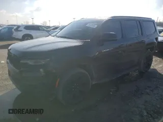 2022 Jeep Wagoneer Series III с VIN 1C4SJVDT0NS143386, выставлен на аукционе Copart как лот 48457345 с пробегом 68 362 миль миль и Списание • Salvage title. История ставок и продаж доступна на DreamBid. Изображение 1.