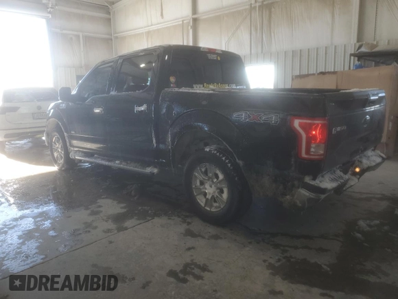 2015 Ford F-150 XLT with VIN 1FTEW1EPXFKD35666, listed as a Copart auction lot 41676415 with 182,665 mi miles and Salvage Title. Bid and sale history available at DreamBid. Image 2.