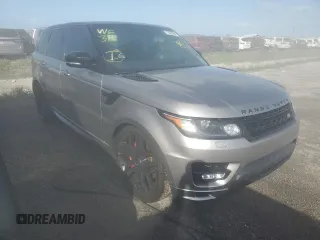 2017 Land Rover Range Rover Sport Autobiography with VIN SALWV2FE7HA156383, listed as a Copart auction lot 73878904 with 65,069 mi miles and Non Repairable. Bid and sale history available at carsss.com. Image 4.