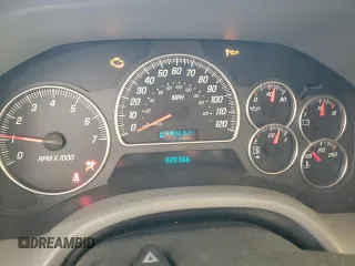 2005 GMC Envoy SLT with VIN 1GKDS13S652339845, listed as a Copart auction lot 77693684 with 220,306 mi miles and Salvage Title. Bid and sale history available at carsss.com. Image 9.