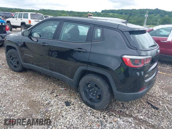 2019 Jeep Compass Sport с VIN 3C4NJCAB0KT624004, выставлен на аукционе IAAI как лот 42478659 с пробегом 76 289 миль миль и . История ставок и продаж доступна на DreamBid. Изображение 3.