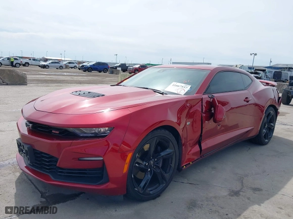 2021 Chevrolet Camaro 2SS with VIN 1G1FH1R7XM0125773, listed as a IAAI auction lot 41667537 with 27,000 mi miles. Bid and sale history available at carsss.com. Image 18.