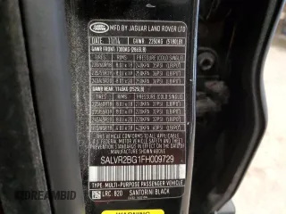 2015 Land Rover Range Rover Evoque Pure Premium z VIN SALVR2BG1FH009729, wystawiony jako Copart lot #48912525 z przebiegiem 237 913 mil mil oraz Szkoda całkowita • Salvage title. Historia ofert i sprzedaży dostępna na DreamBid. Obrazek 13.