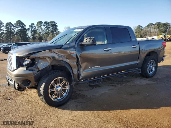 2011 Toyota Tundra 4WD Truck LTD with VIN 5TFHW5F13BX196394, listed as a Copart auction lot 43452405 with NaN miles and Salvage Title. Bid and sale history available at carsss.com. Image 1.