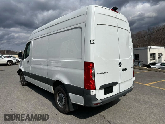 2022 Mercedes-Benz Sprinter Cargo Cargo with VIN W1Y40BHY9NT108142, listed as a Copart auction lot 50731255 with 74,238 mi miles and Clean Title. Bid and sale history available at DreamBid. Image 2.