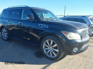 2013 Infiniti QX56 z VIN JN8AZ2NF5D9530702, wystawiony jako IAAI lot #40918020 z przebiegiem 185 768 mil mil oraz . Historia ofert i sprzedaży dostępna na DreamBid. Obrazek 1.