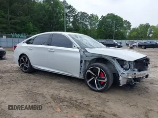 2021 Honda Accord Sport z VIN 1HGCV2F38MA011695, wystawiony jako IAAI lot #42245415 z przebiegiem 79 075 mil mil oraz . Historia ofert i sprzedaży dostępna na DreamBid. Obrazek 6.