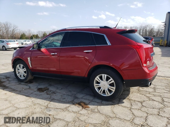 2012 Cadillac SRX Luxury Collection with VIN 3GYFNAE38CS553507, listed as a Copart auction lot 49073555 with 188,556 mi miles and Salvage Title. Bid and sale history available at carsss.com. Image 2.