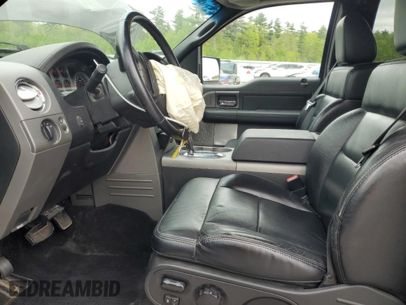 2007 Ford F-150 XLT с VIN 1FTPX045X7KD28041, выставлен на аукционе Copart как лот 57684585 с пробегом 139 592 миль миль и Списание • Salvage title. История ставок и продаж доступна на DreamBid. Изображение 7.