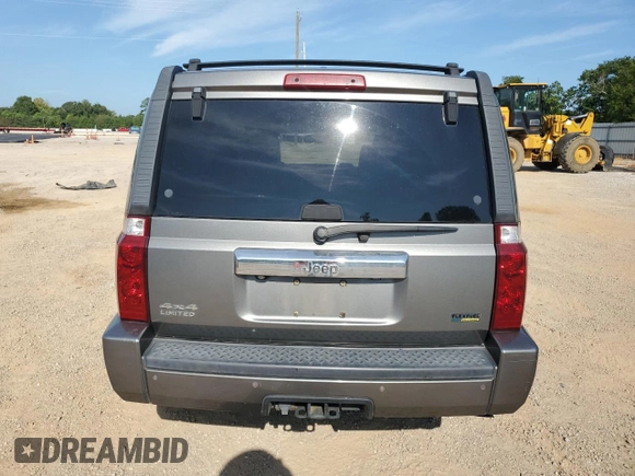2008 Jeep Commander Limited with VIN 1J8HG58N18C186159, listed as a Copart auction lot 68495334 with 152,326 mi miles and Salvage Title. Bid and sale history available at carsss.com. Image 6.