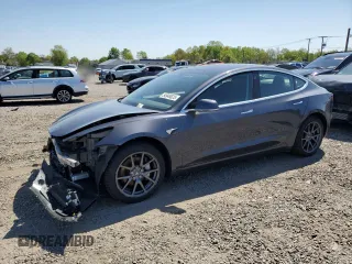 2018 Tesla Model 3 Long Range Battery with VIN 5YJ3E1EA4JF102085, listed as a Copart auction lot 54948625 with 74,786 mi miles and Salvage Title. Bid and sale history available at DreamBid. Image 1.