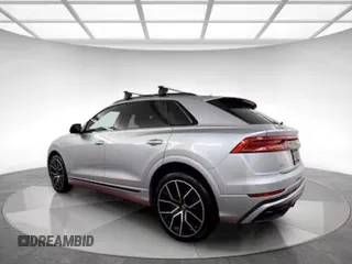 2020 Audi Q8 Premium Plus with VIN WA1EVAF16LD0071XX, listed as a Copart auction lot 42875245 with 47,459 mi miles and Clean title. Bid and sale history available at DreamBid. Image 3.