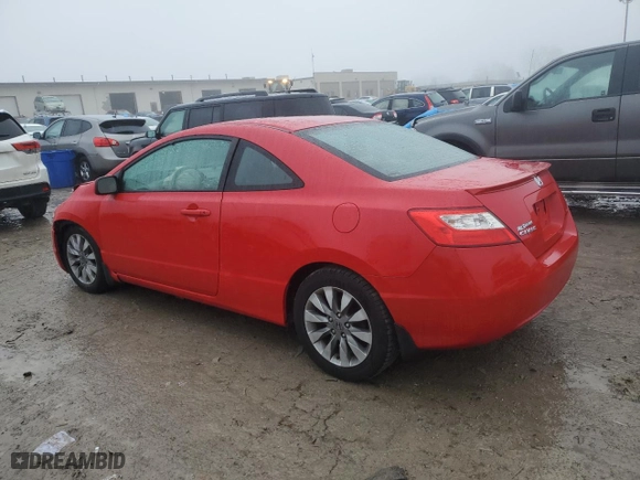 2010 Honda Civic Cpe EX with VIN 2HGFG1B83AH509982, listed as a Copart auction lot 43346205 with 100,073 mi miles and Salvage Title. Bid and sale history available at carsss.com. Image 2.