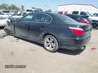 2009 BMW 5 Series 528i with VIN WBANU53529C120311, listed as a IAAI auction lot 41849245 with 112,557 mi miles and . Bid and sale history available at carsss.com. Image 3.
