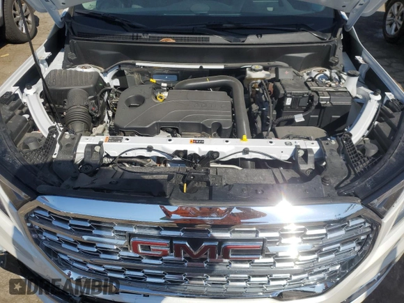 2024 GMC Terrain Denali with VIN 3GKALXEG8RL163221, listed as a Copart auction lot 53475185 with 3,046 mi miles and Salvage title. Bid and sale history available at DreamBid. Image 12.