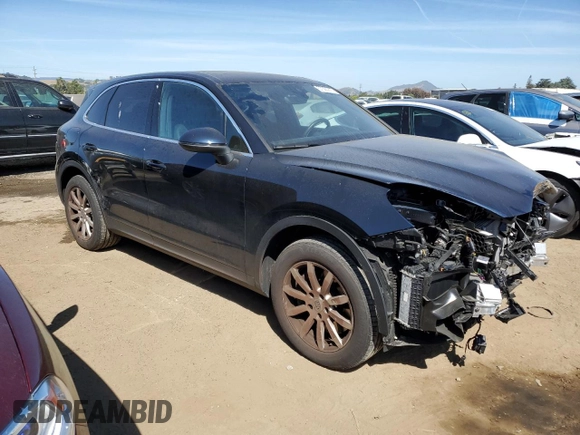 2022 Porsche Cayenne with VIN WP1AA2AY5NDA04335, listed as a Copart auction lot 57320915 with 7,017 mi miles and Salvage title. Bid and sale history available at DreamBid. Image 4.